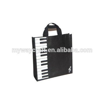 Clé de piano imprimée pp sac non tissé